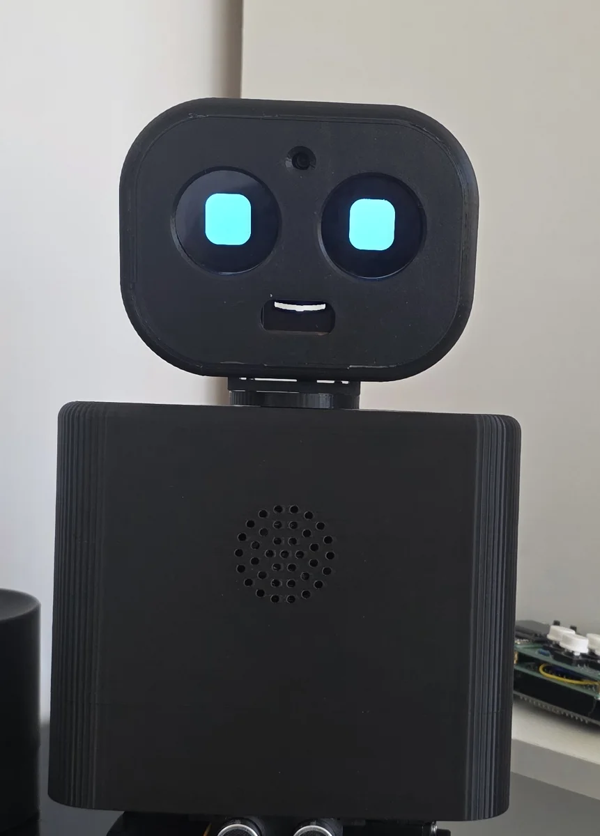 Bip face close-up