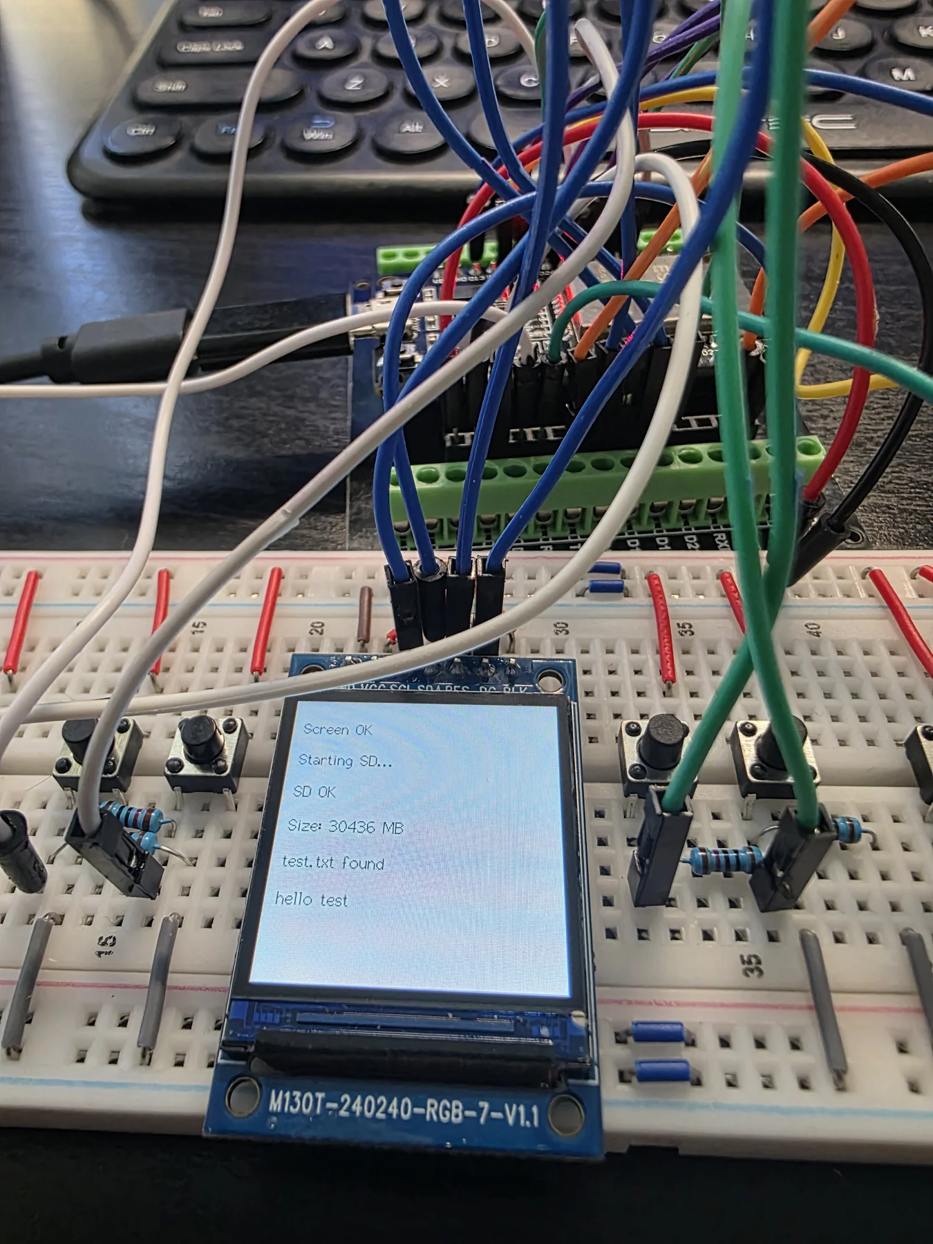 Perfboard component placement